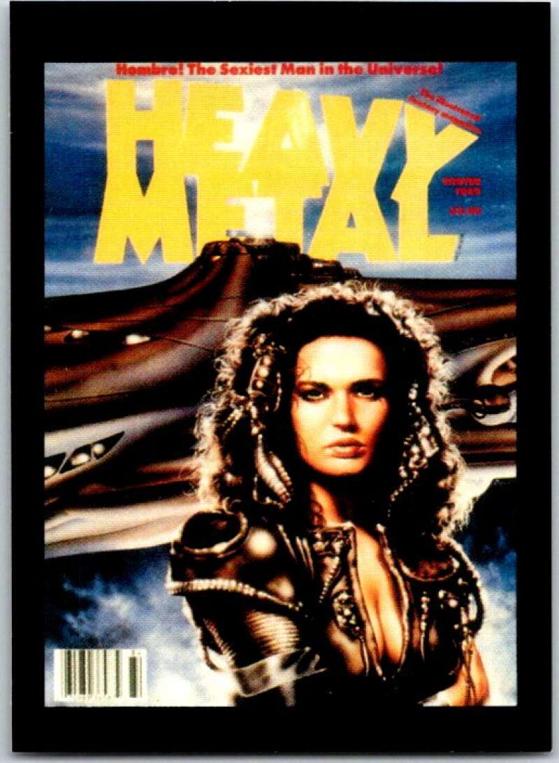 1991 Heavy Metal Magazine Card #80 Winter, 1989 V47185