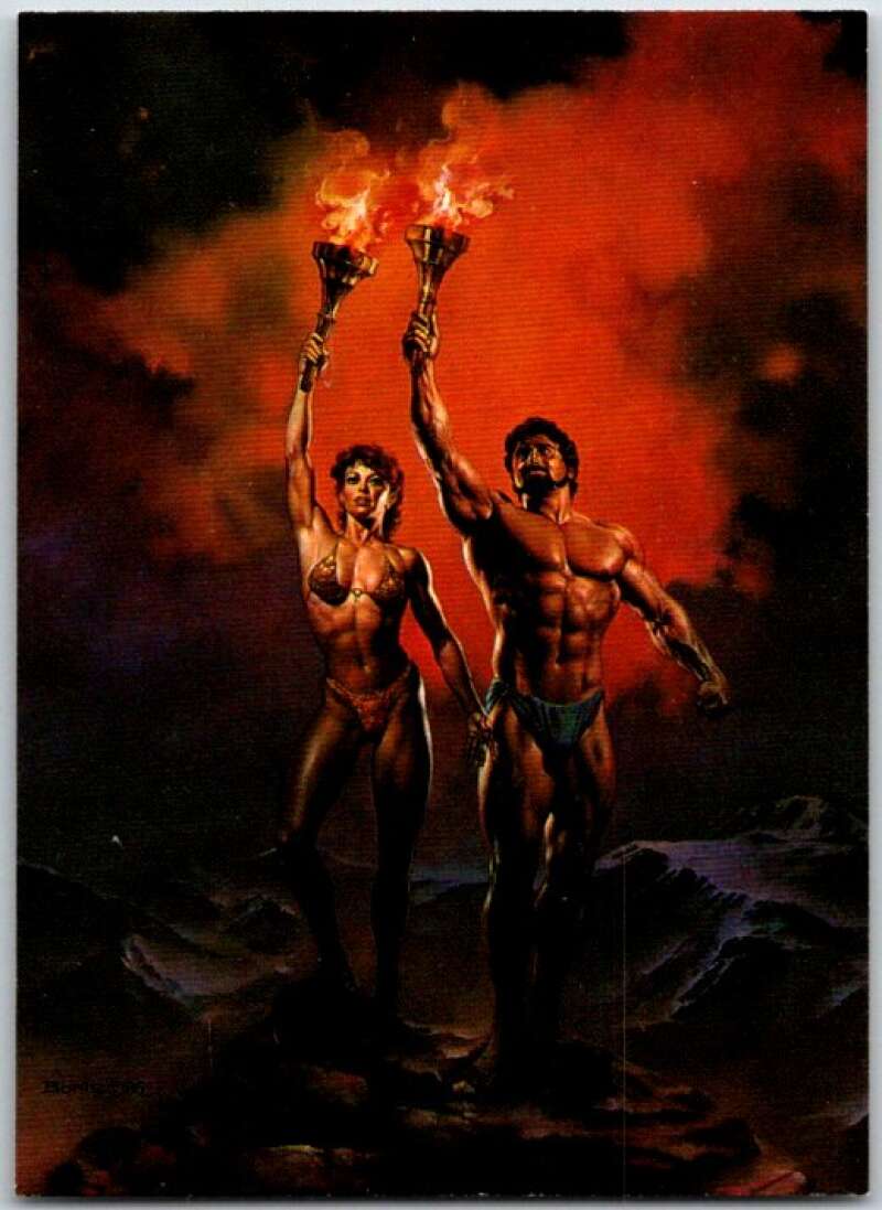 1991 Boris Vallejo Comic #1 The Torch V47188