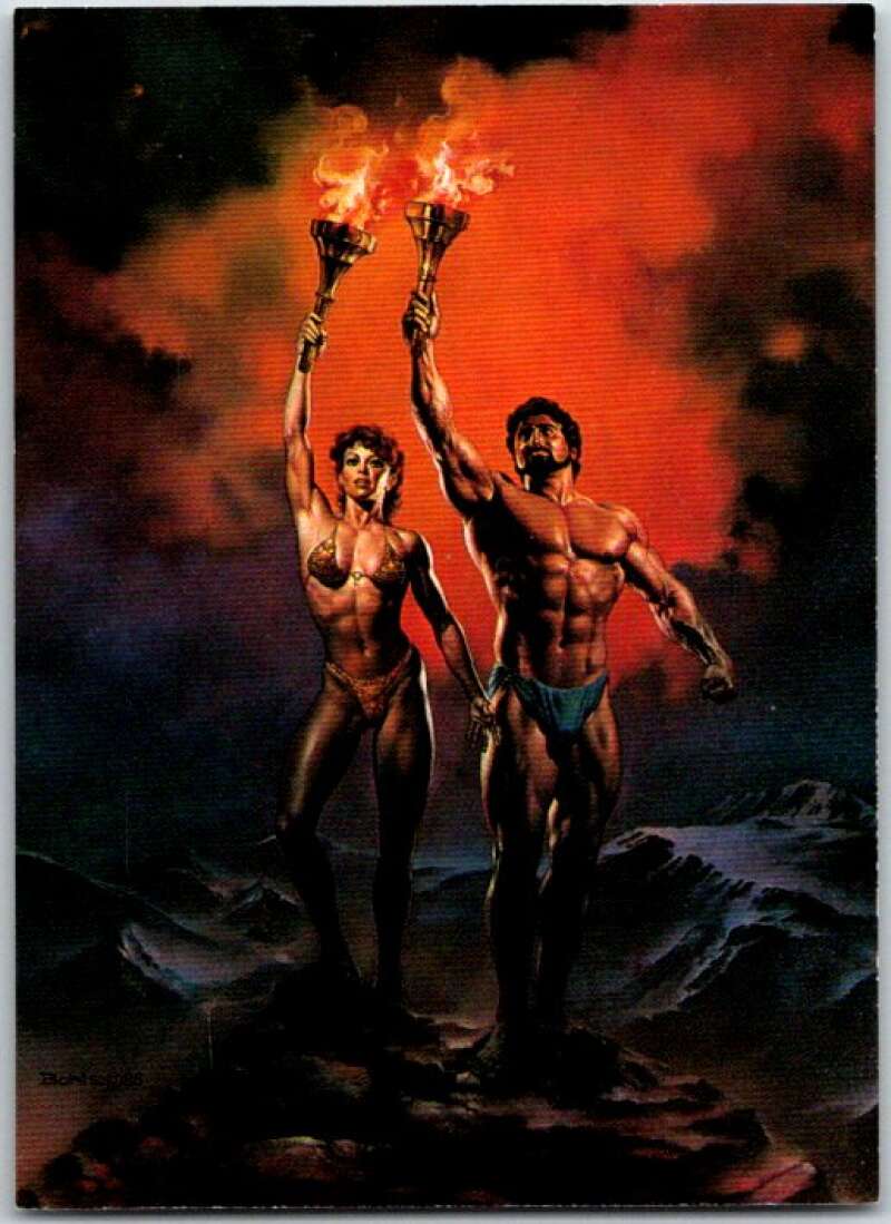 1991 Boris Vallejo Comic #1 The Torch V47189