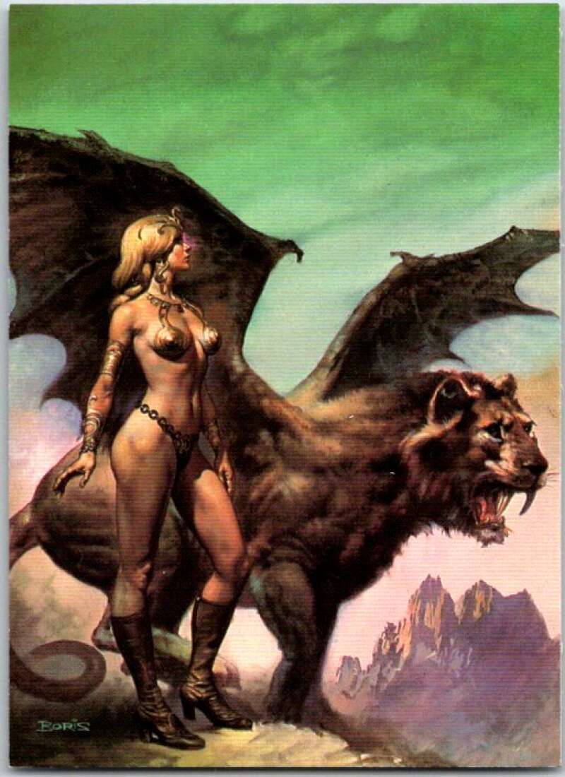 1991 Boris Vallejo Comic #19 The High Couch Of Silistra V47195