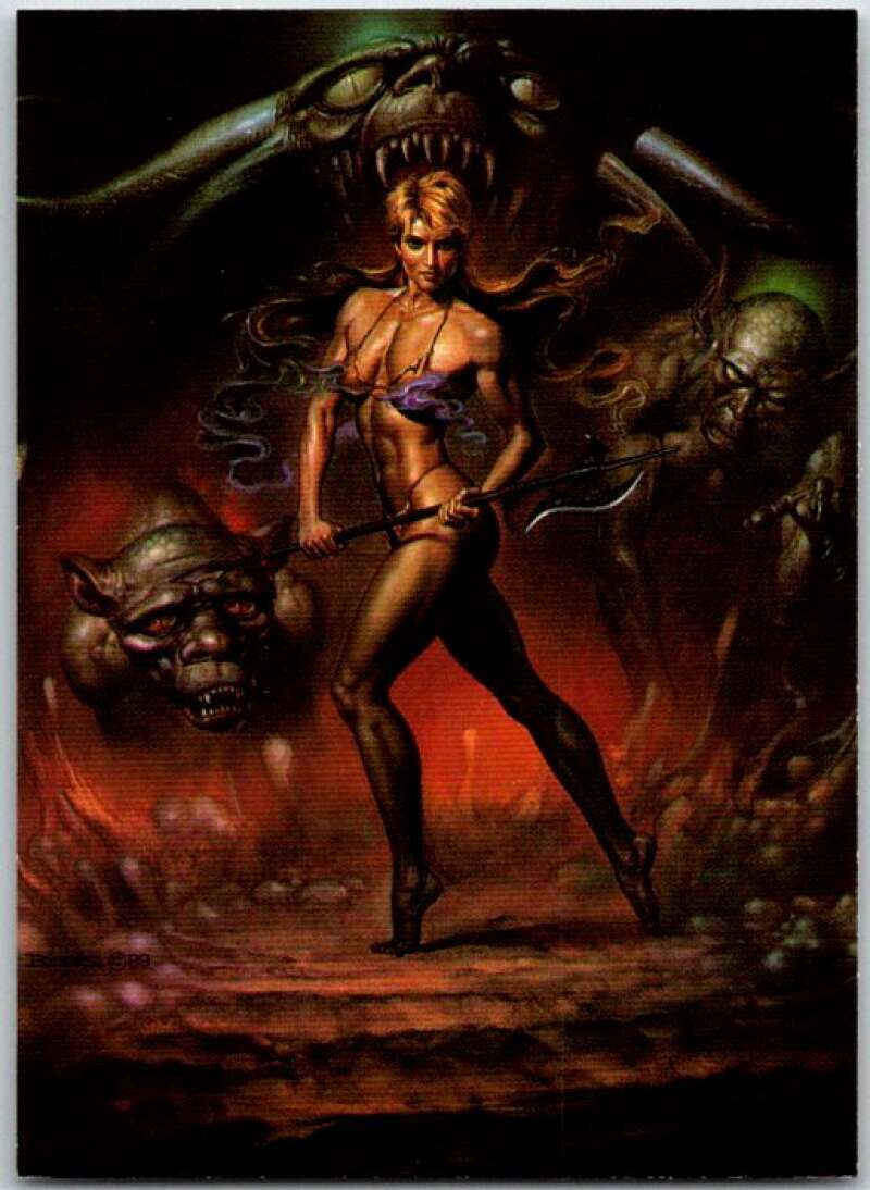 1991 Boris Vallejo Comic #36 Alpnu V47196