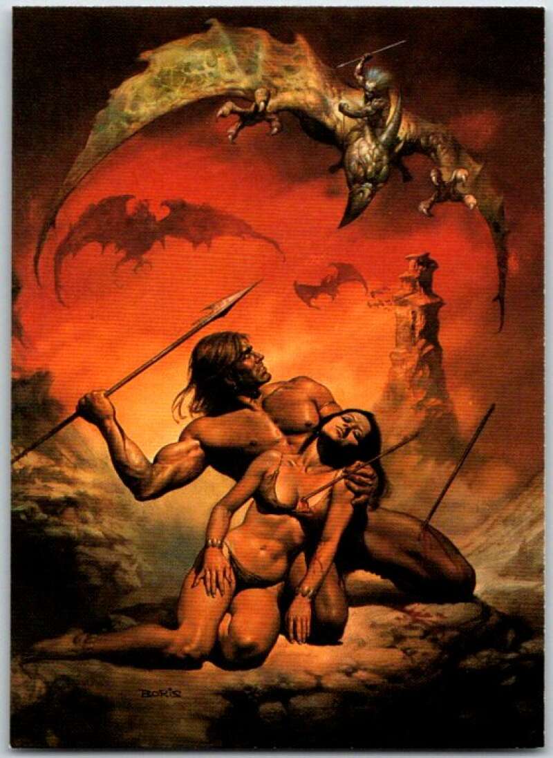 1991 Boris Vallejo Comic #69 The Last Stand V47208