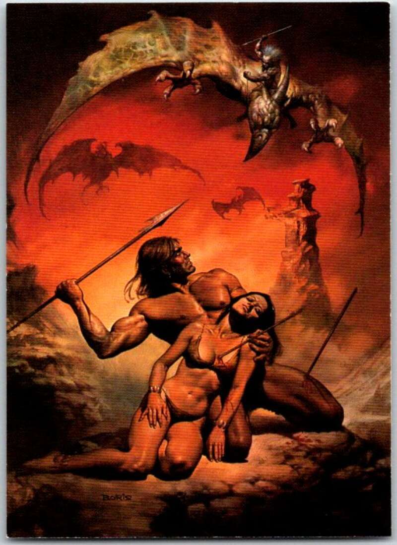 1991 Boris Vallejo Comic #69 The Last Stand V47209