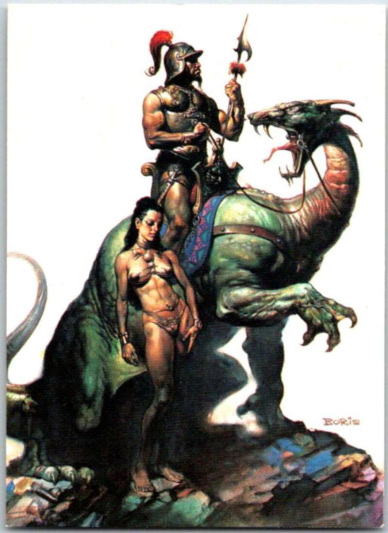 1991 Boris Vallejo Comic #76 Nomads V47211