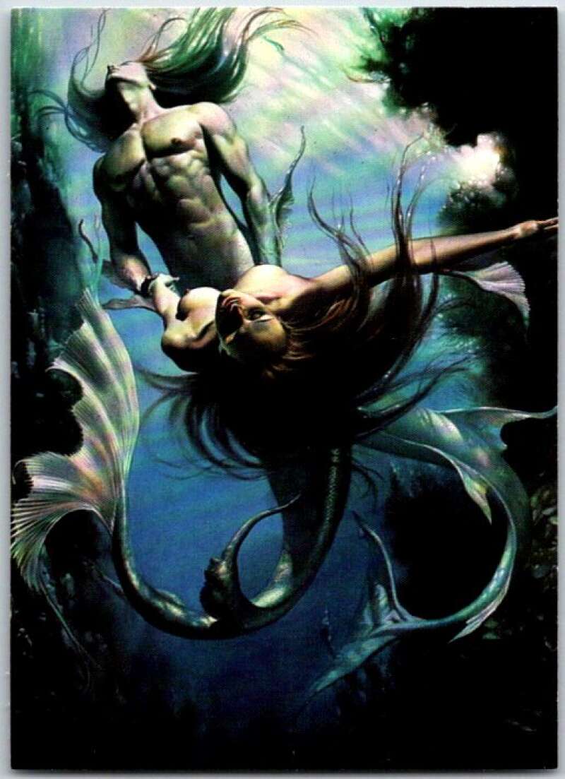 1992 Boris Vallejo Comic #4 Mermaid And Triton (1981) V47222