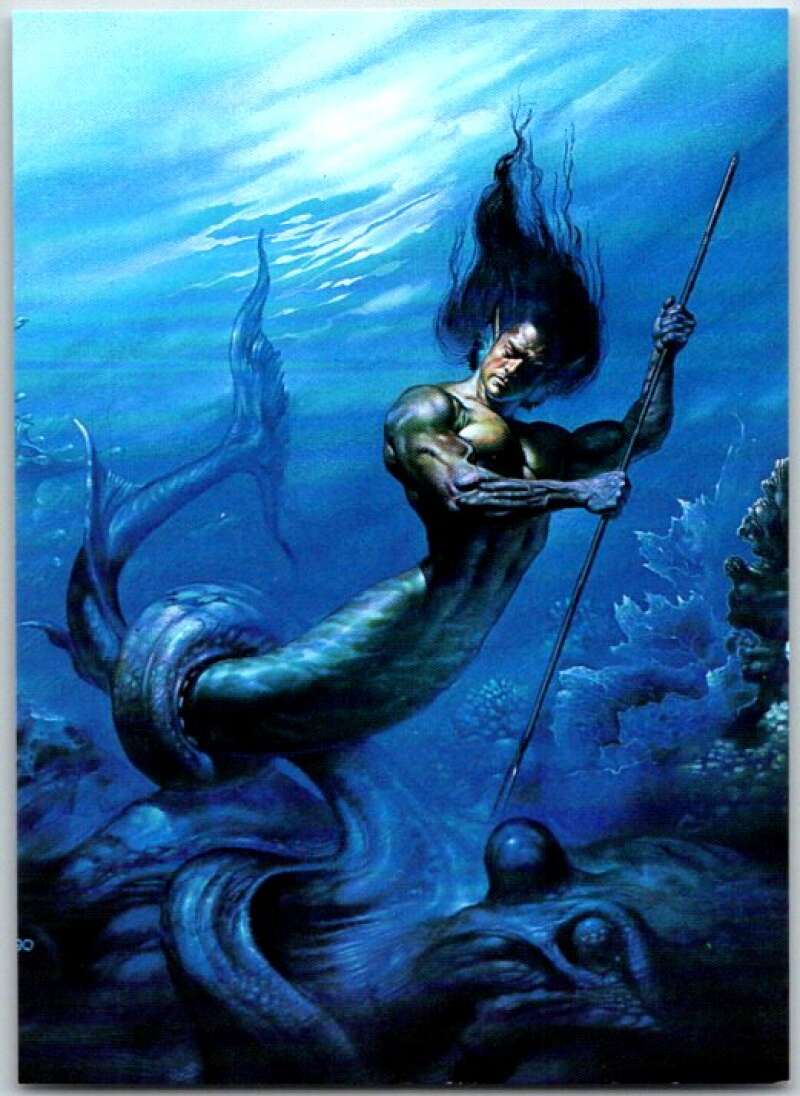 1992 Boris Vallejo Comic #34 Abgal (1990) V47273