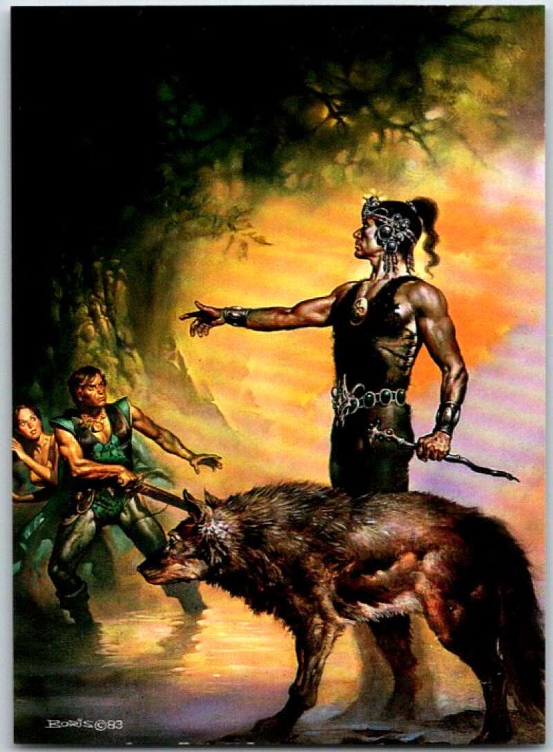 1992 Boris Vallejo Comic #59 Wolf Master (1983) V47314