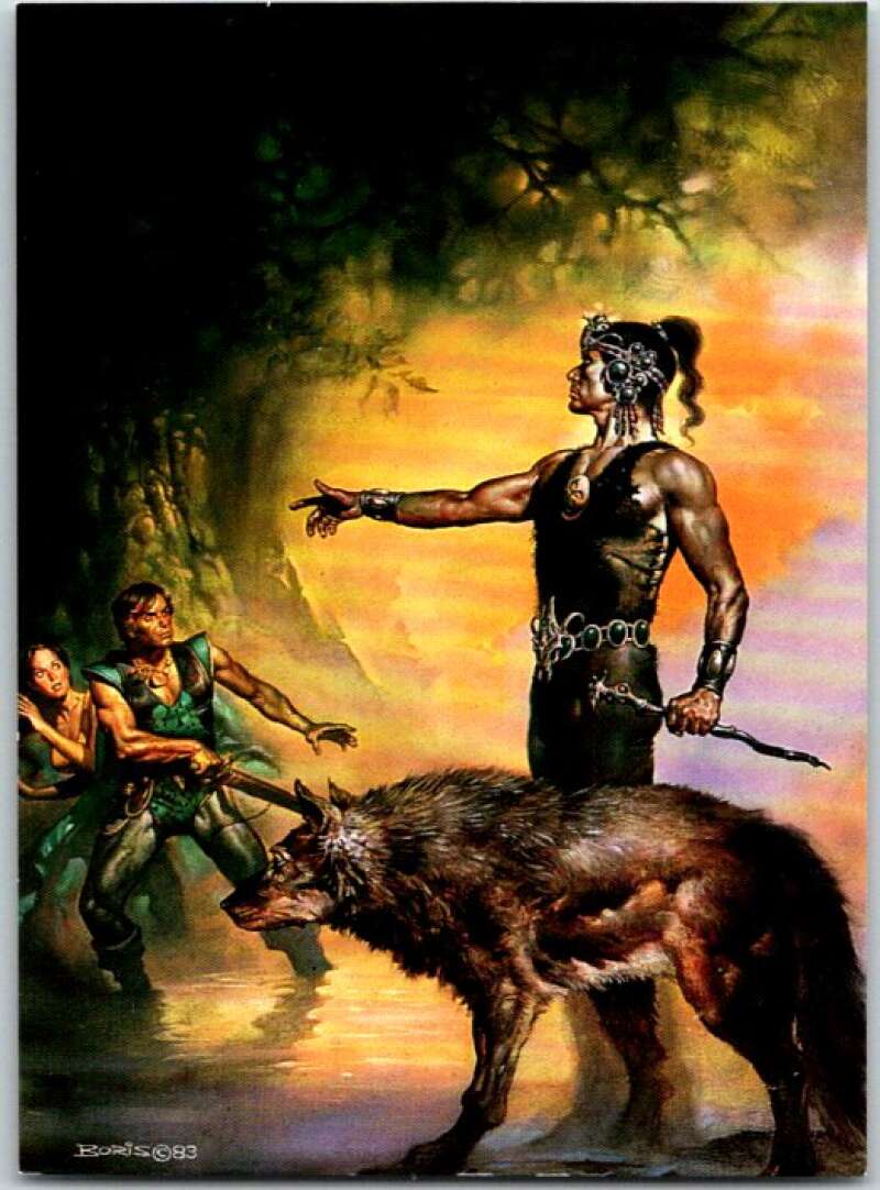 1992 Boris Vallejo Comic #59 Wolf Master (1983) V47315