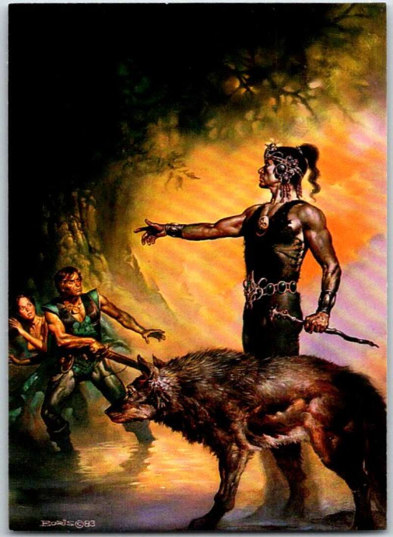 1992 Boris Vallejo Comic #59 Wolf Master (1983) V47316