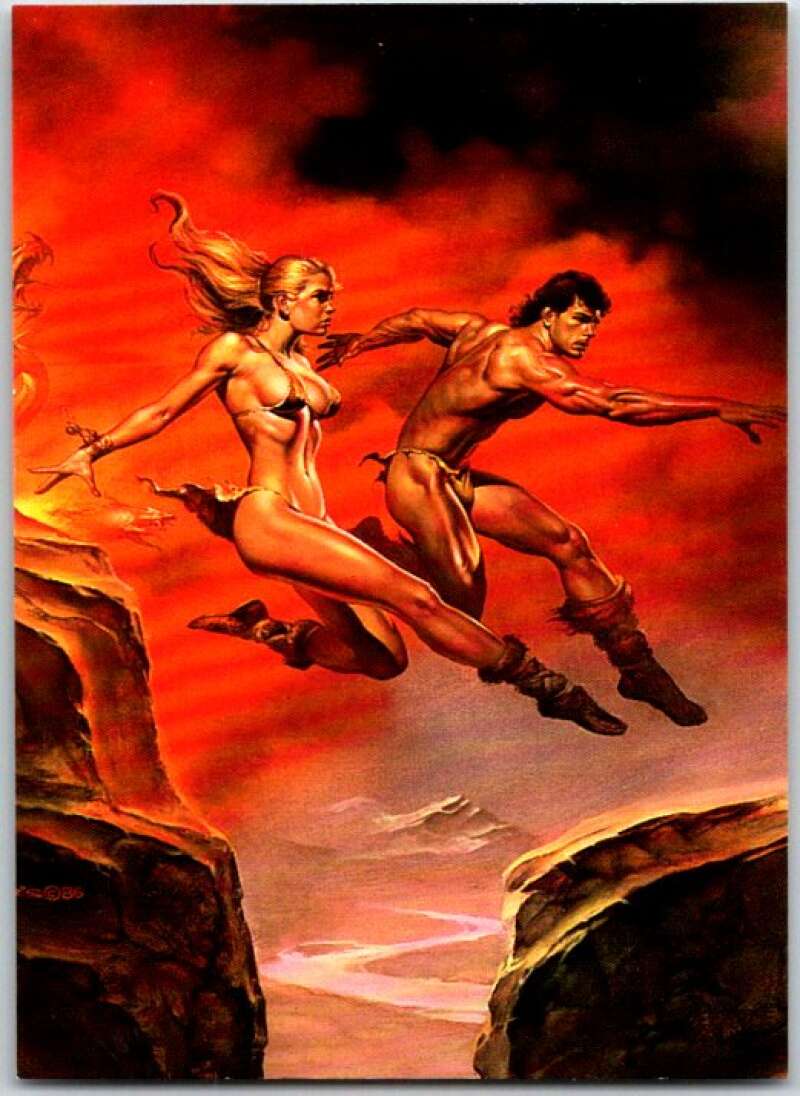1992 Boris Vallejo Comic #86 Broad Jump V47359