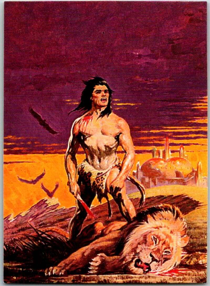 1993 Frank Frazetta 2 Fantasy #11 Tarzan And The City Of Gold V47375