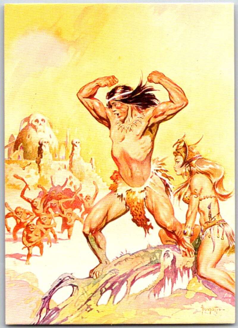 1993 Frank Frazetta 2 Fantasy #12 Tarzan The Invincible V47377
