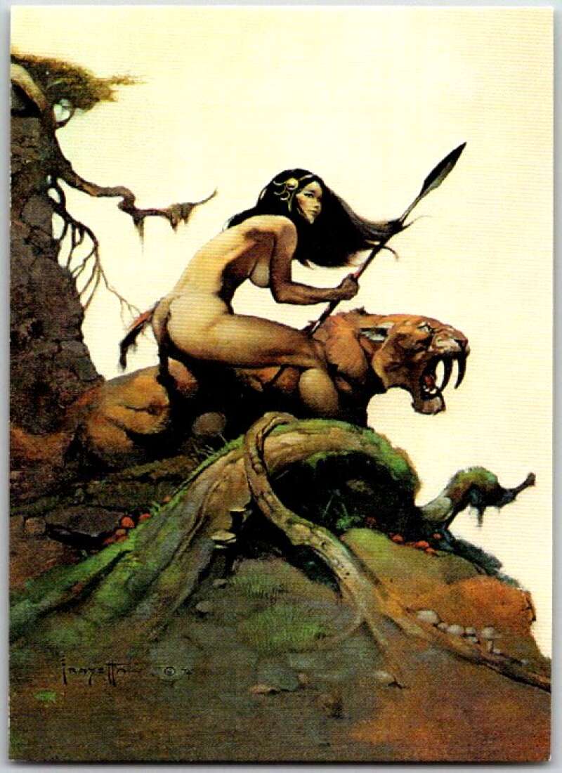 1993 Frank Frazetta 2 Fantasy #17 Luana V47382