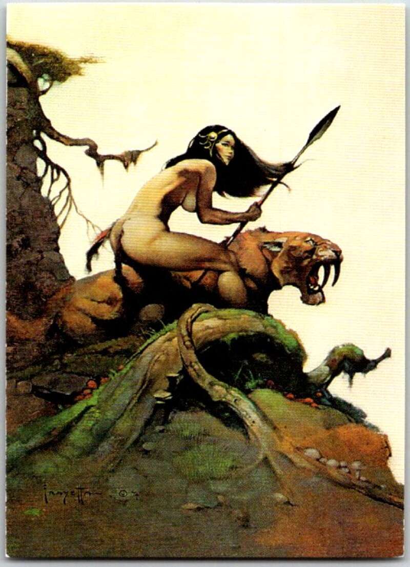 1993 Frank Frazetta 2 Fantasy #17 Luana V47383