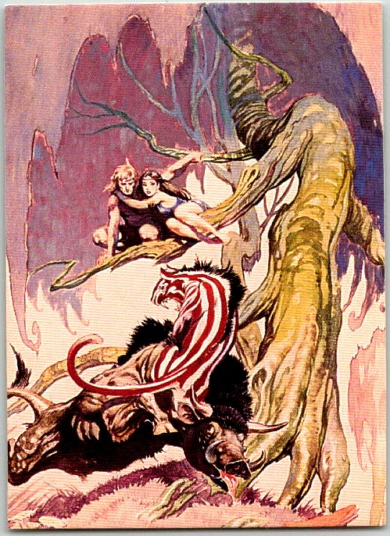 1993 Frank Frazetta 2 Fantasy #19 Beasts Of Venus V47384