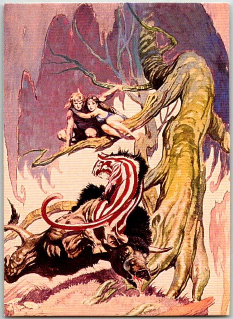 1993 Frank Frazetta 2 Fantasy #19 Beasts Of Venus V47385
