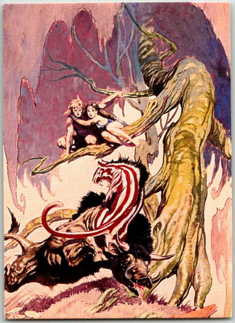 1993 Frank Frazetta 2 Fantasy #19 Beasts Of Venus V47386