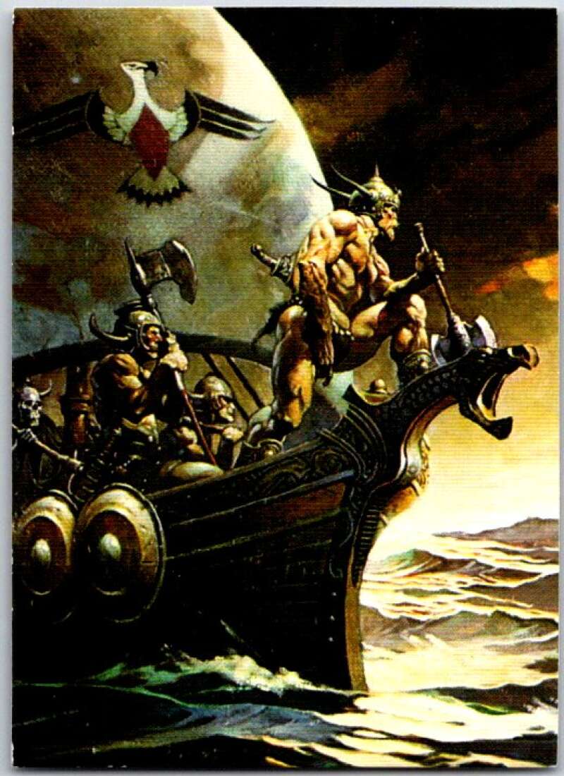 1993 Frank Frazetta 2 Fantasy #22 Kane On The Gold Sea V47391