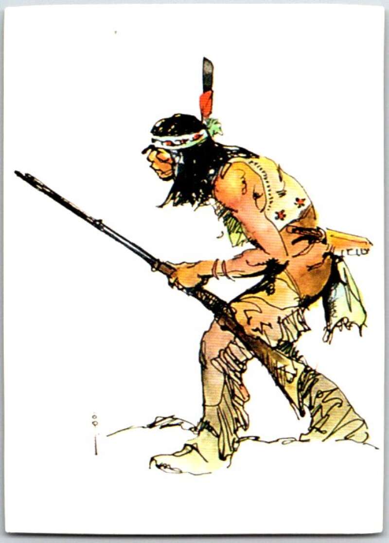1993 Frank Frazetta 2 Fantasy #29 Indian With The Long Rafle V47401