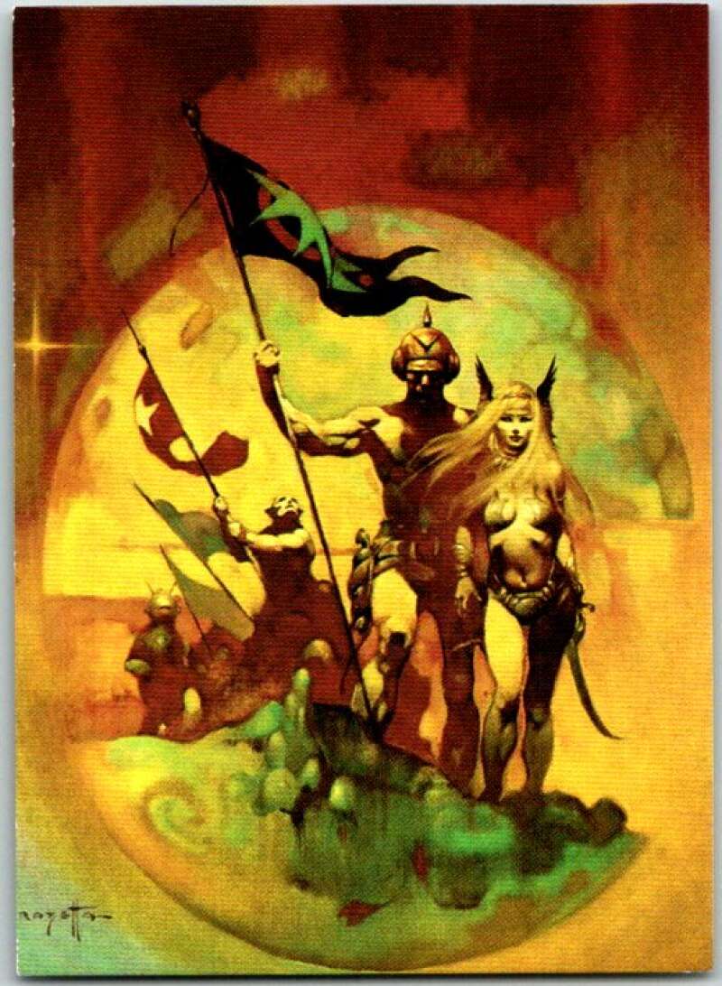 1993 Frank Frazetta 2 Fantasy #41 New World V47409
