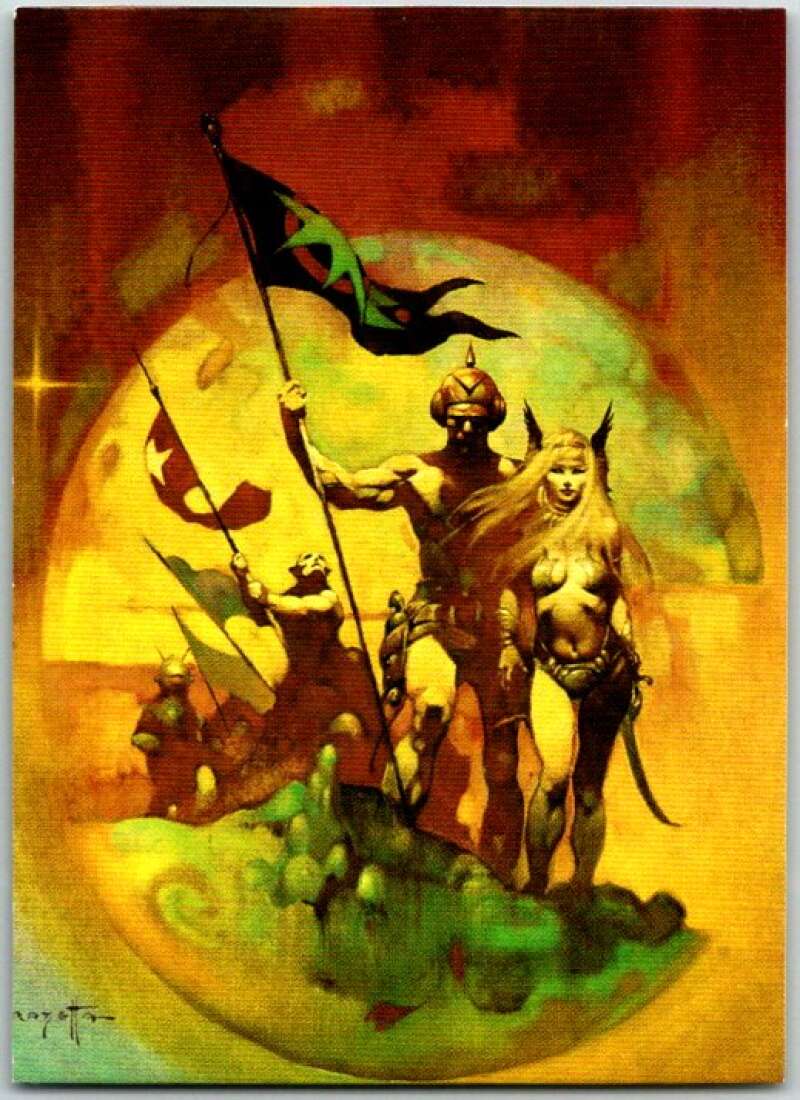 1993 Frank Frazetta 2 Fantasy #41 New World V47410