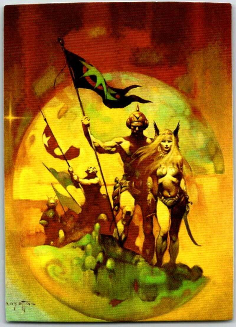 1993 Frank Frazetta 2 Fantasy #41 New World V47412