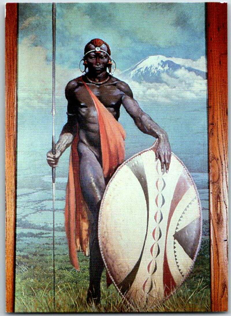 1993 Frank Frazetta 2 Fantasy #47 African Warrior V47420