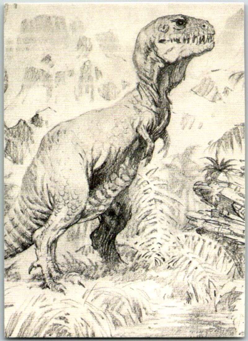 1993 Frank Frazetta 2 Fantasy #57 T-Rex V47434