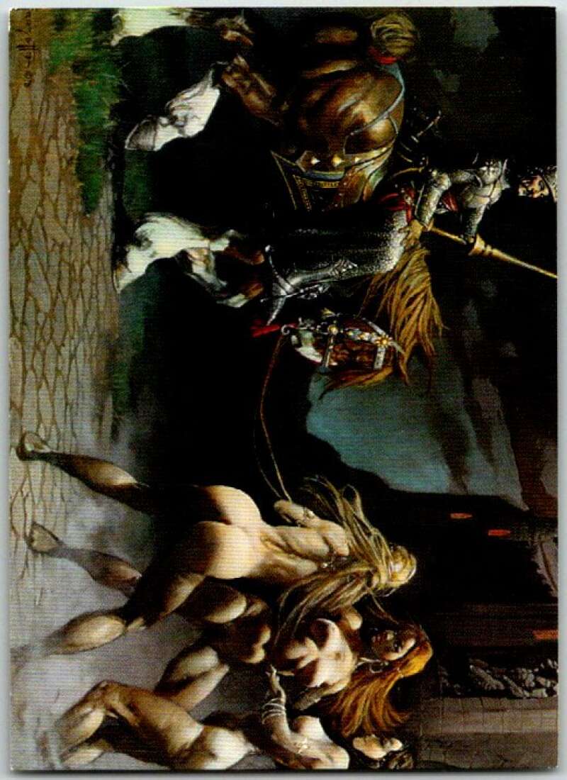 1993 Frank Frazetta 2 Fantasy #58 Castle Of Sin V47435
