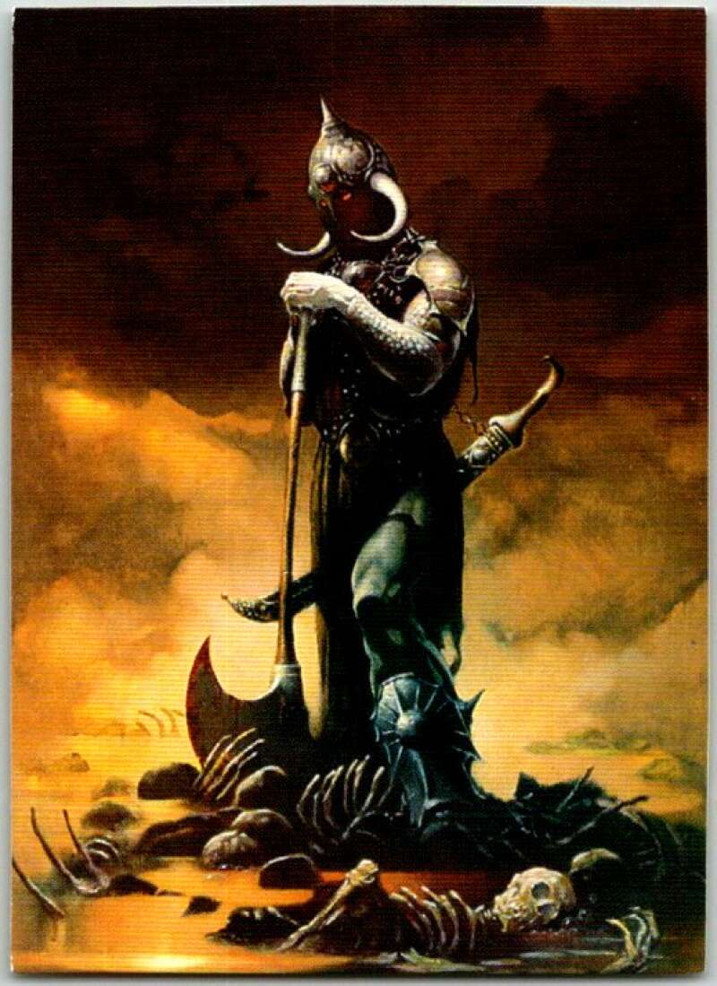 1993 Frank Frazetta 2 Fantasy #76 Death Dealer 3 V47463