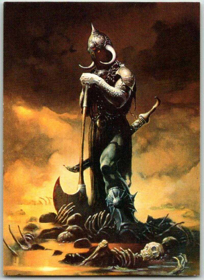 1993 Frank Frazetta 2 Fantasy #76 Death Dealer 3 V47464