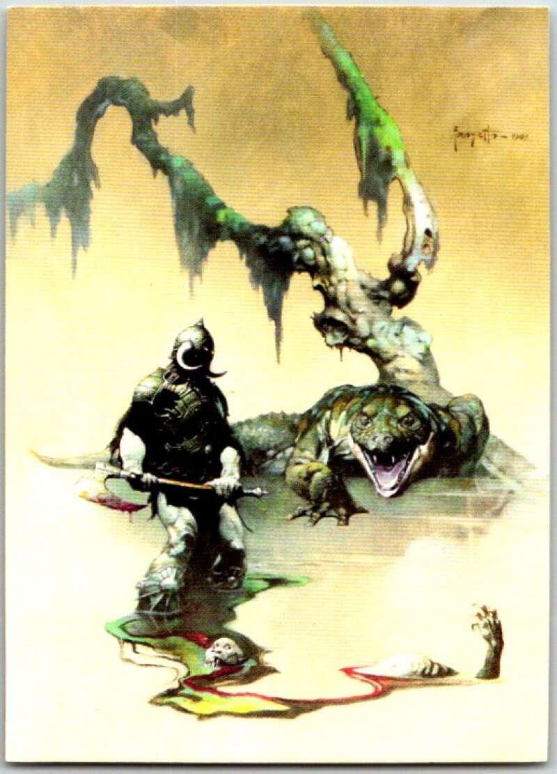 1993 Frank Frazetta 2 Fantasy #77 Death Dealer 4 V47465