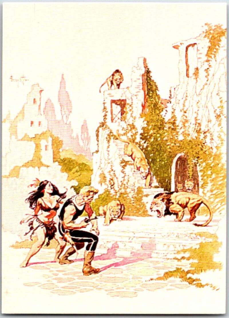 1993 Frank Frazetta 2 Fantasy #82 Lost Continent V47474