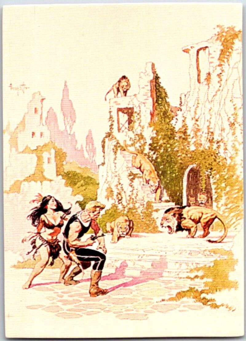 1993 Frank Frazetta 2 Fantasy #82 Lost Continent V47475