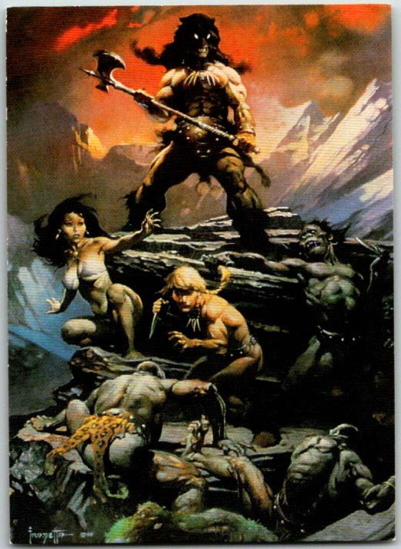 1993 Frank Frazetta 2 Fantasy #83 Fire And Ice V47476