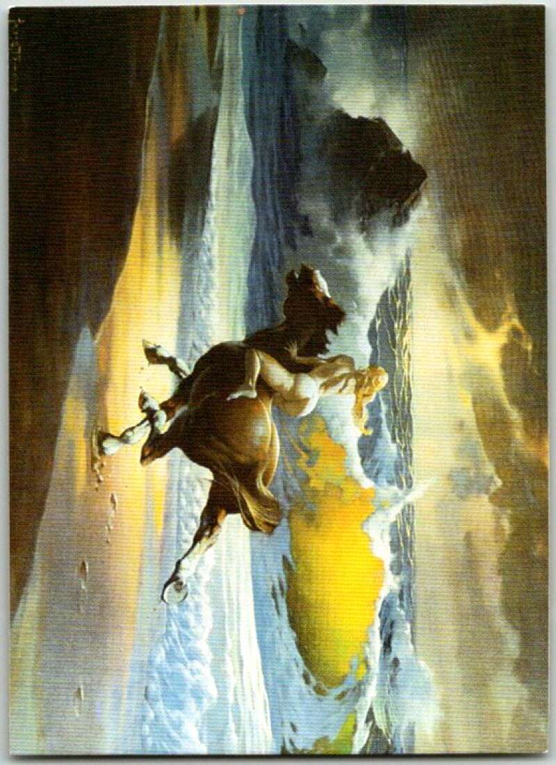 1993 Frank Frazetta 2 Fantasy #84 Wildride V47478