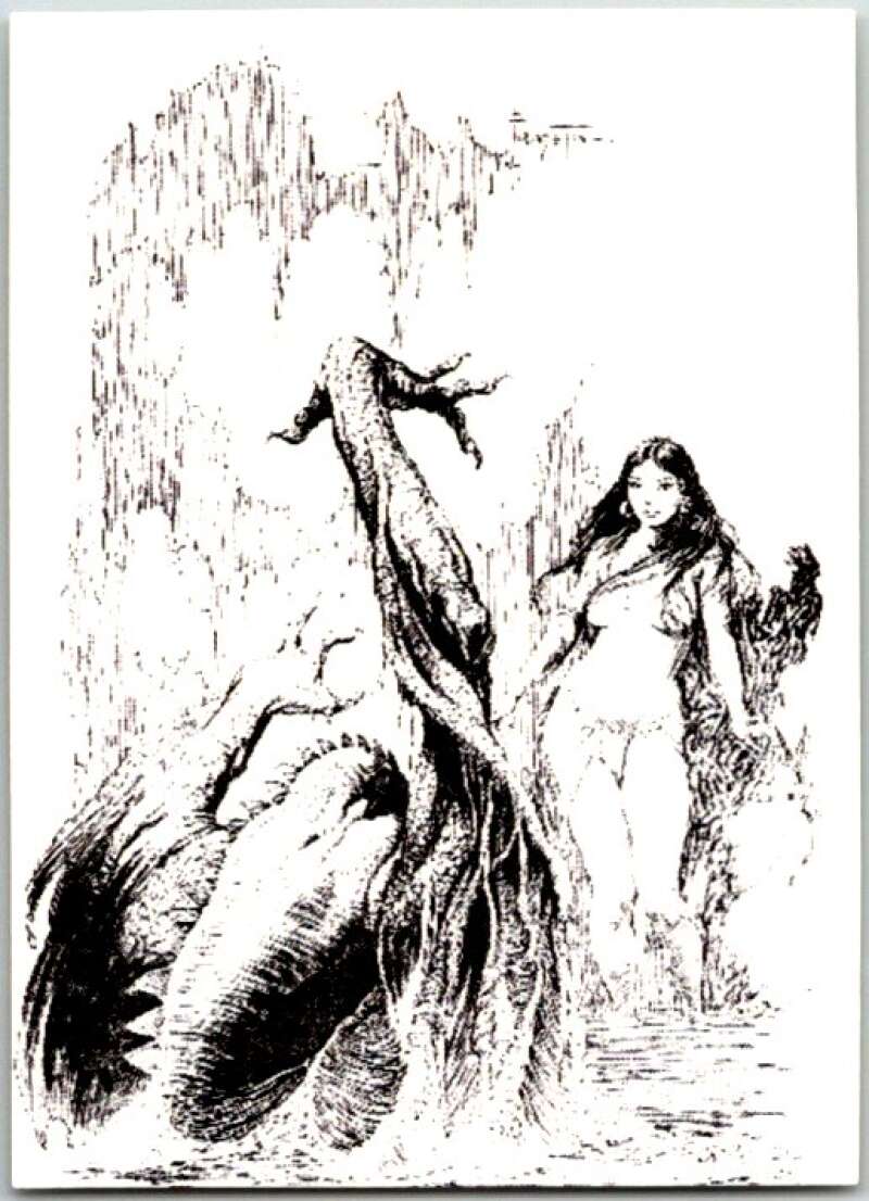 1993 Frank Frazetta 2 Fantasy #88 Princess And The Swamp Thing V47481