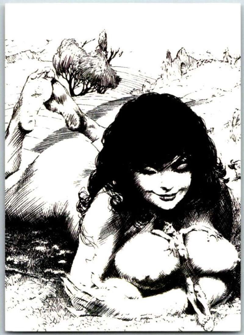1993 Frank Frazetta 2 Fantasy # 89 The Giantess V47483
