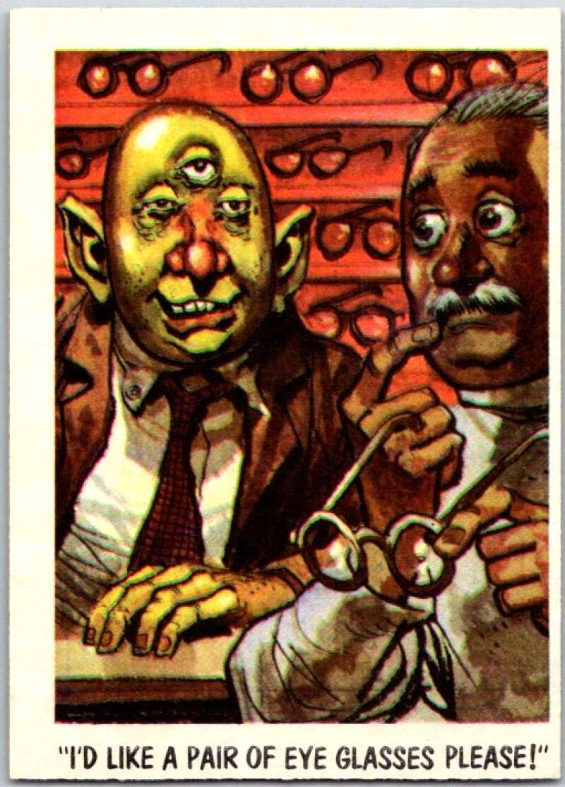 1959 You'll Die Laughing Creature #2 Like A Pair Of Eye Galsses Please! V47486