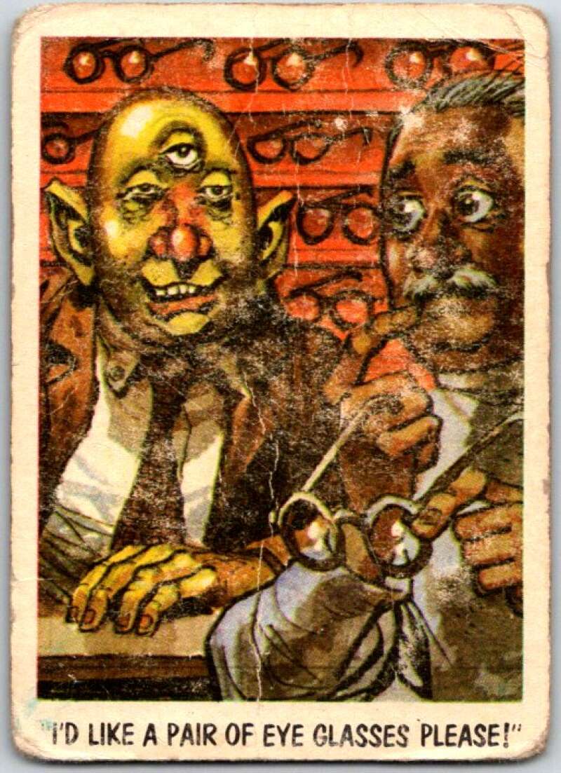 1959 You'll Die Laughing Creature #2 Like A Pair Of Eye Galsses Please! V47488