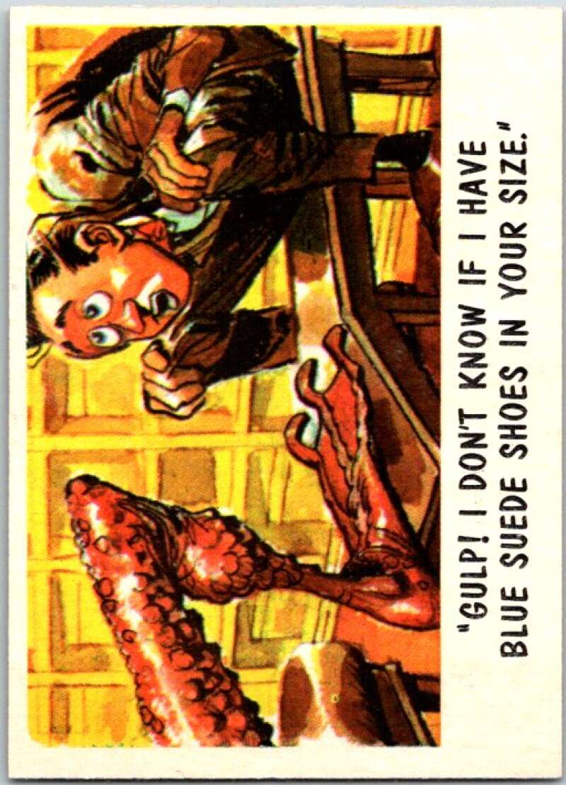 1959 You'll Die Laughing Creature #21 Don't Know If I Have Blue Shoes V47498