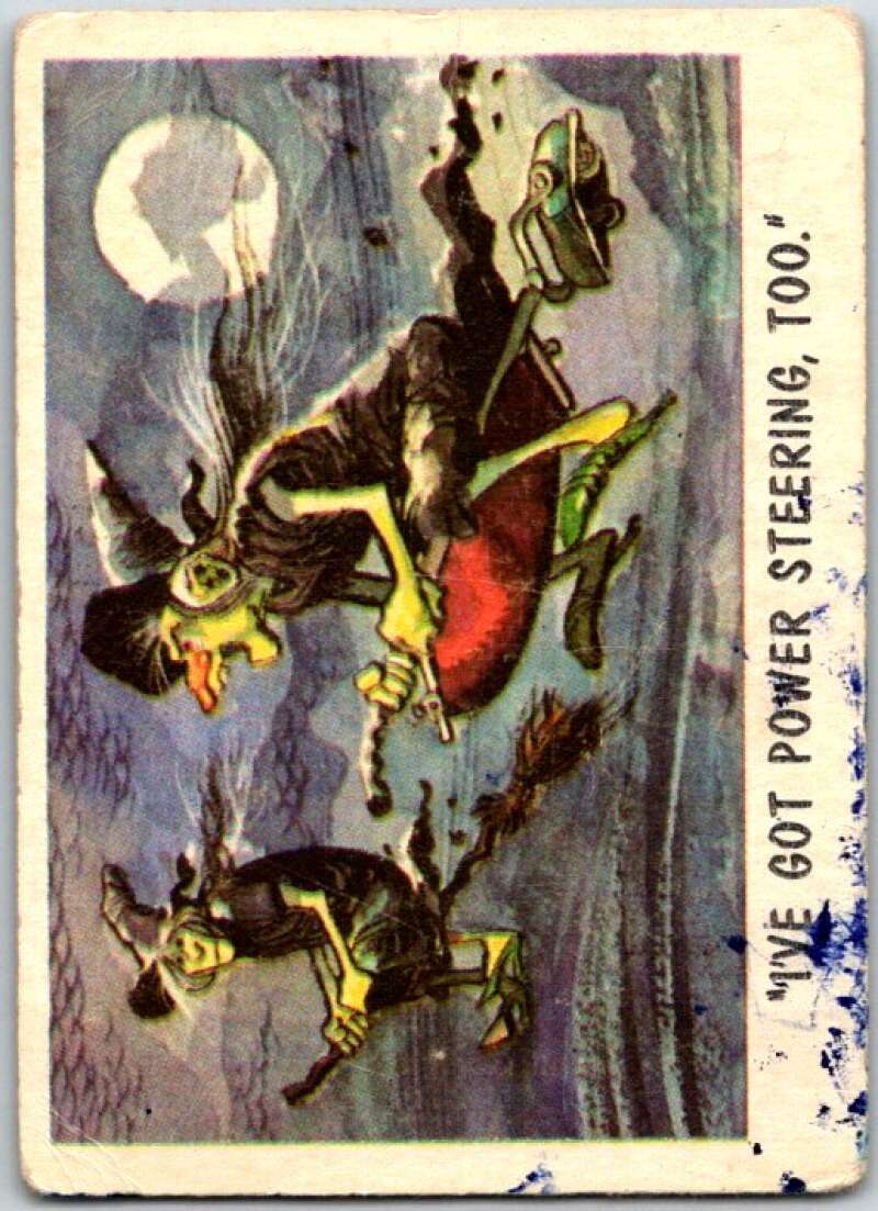 1959 You'll Die Laughing Creature #31 I've Got Power Steering, Too. V47506