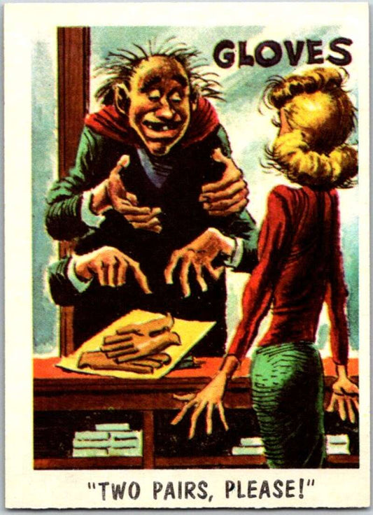 1959 You'll Die Laughing Creature #32 Two Pairs, Please!  V47507