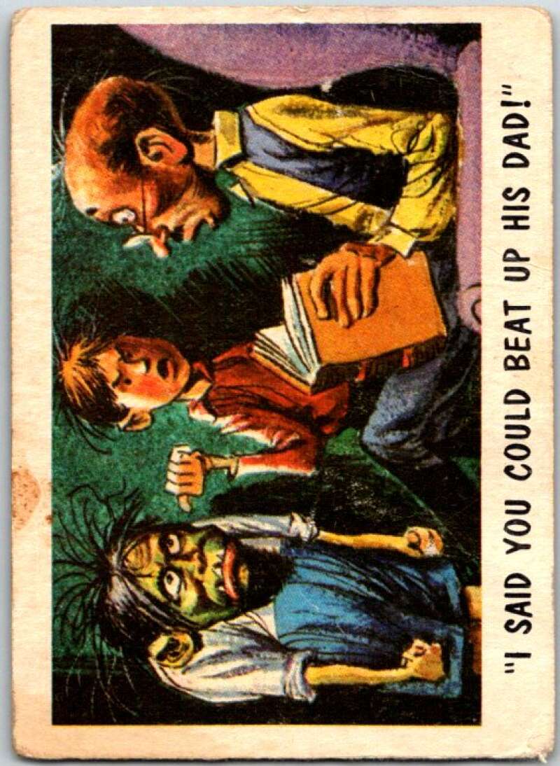 1959 You'll Die Laughing Creature #34 I Said You Could Beat Up His Dad! V47508