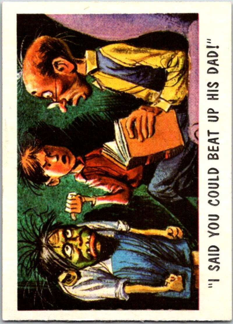 1959 You'll Die Laughing Creature #34 I Said You Could Beat Up His Dad! V47509