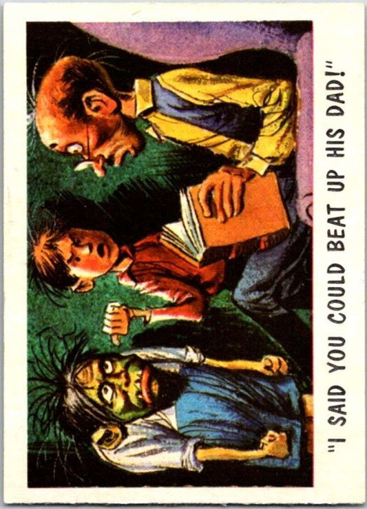 1959 You'll Die Laughing Creature #34 I Said You Could Beat Up His Dad!  V47509