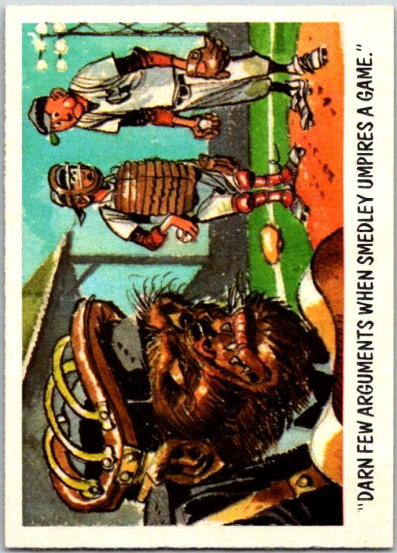 1959 You'll Die Laughing Creature #54 Darn Few Arguments When Smedley V47517
