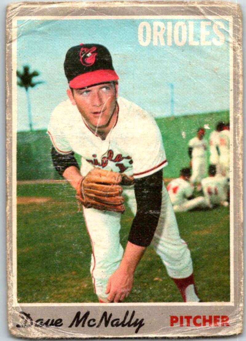 1970 Topps MLB #20 Dave McNally Baltimore Orioles V47814