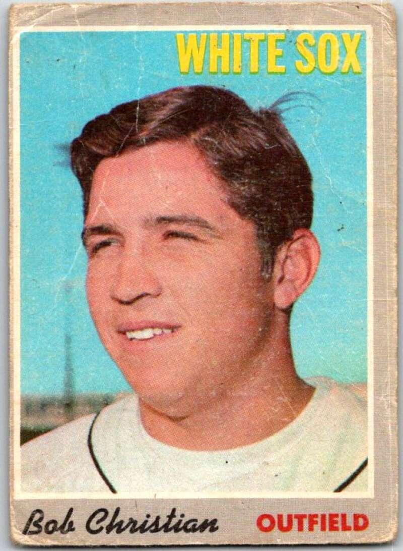 1970 Topps MLB #51 Bob Christian Chicago White Sox V47817