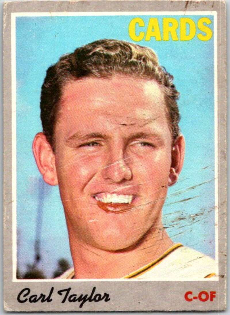 1970 Topps MLB #76 Carl Taylor St. Louis Cardinals V47822